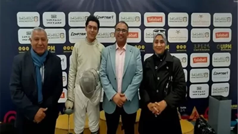 طالب بجامعة العاصمة يحصد البرونزية في بطولة السلاح بدورة الجامعات