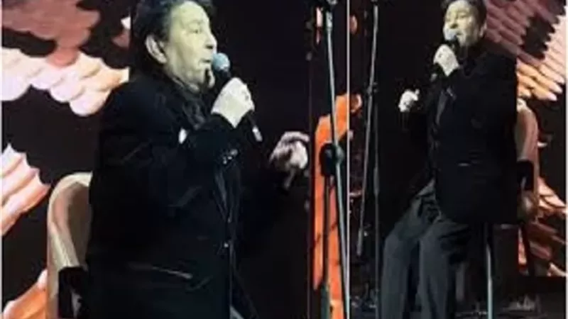 جالسًا على كرسي.. الظهور الاول لـ هانى شاكر بعد أزمته الصحية