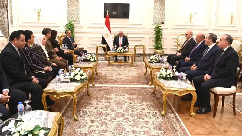 نقيب الإعلاميين يهنئ المستشار هشام بدوي برئاسة مجلس النواب