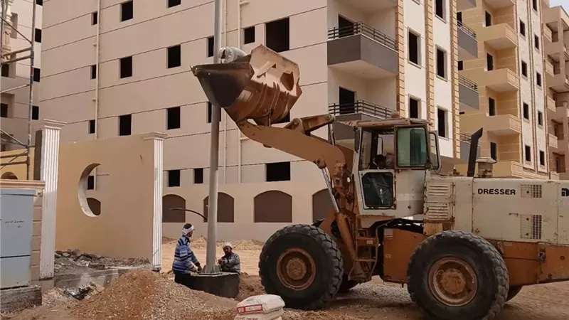 إطلاق التيار الكهربائي بـ7 غرف في الحي التاسع بـ6 أكتوبر