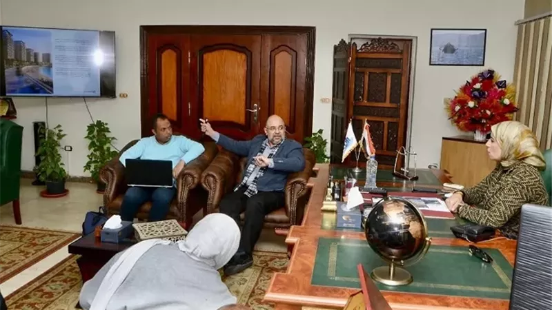 مخطط تنموي متكامل لتطوير الواجهة الساحلية بمدينة السويس الجديدة
