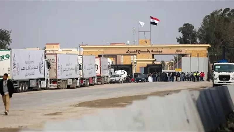 تجهيز معبر رفح ووصول 6280 طن مساعدات لأهل غزة