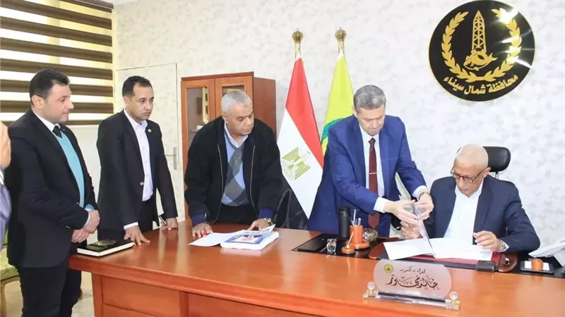 محافظ شمال سيناء يعتمد نتيجة الشهادة الإعدادية الدور الأول