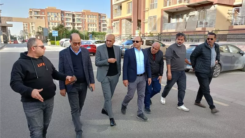 أول جولة ميدانية لرئيس جهاز الشروق لمتابعة الأعمال والخدمات