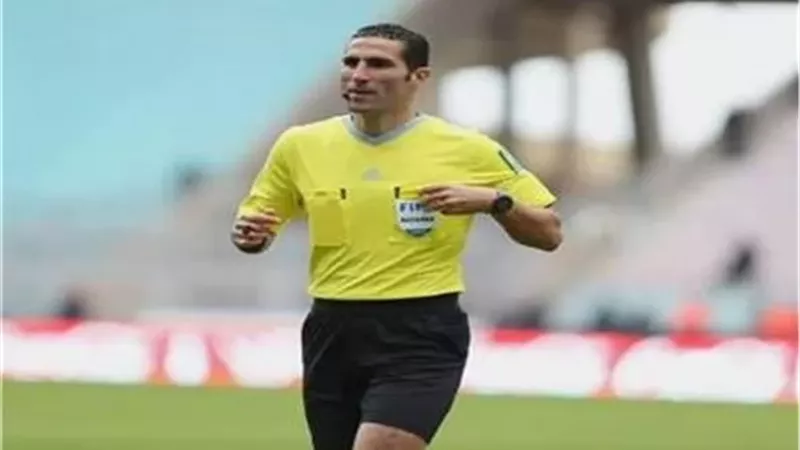 محمود ناجي حكما لمباراة الأهلي والبنك الأهلي في الدوري الممتاز