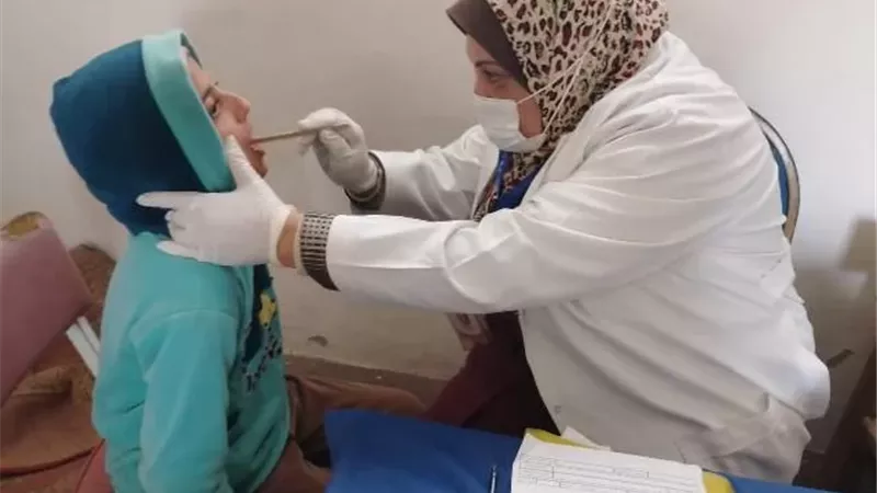 علاج ١٢١٧ مواطنا بالمجان في قافلة طبية بدمياط