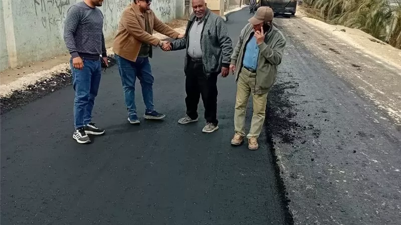 محافظ أسيوط: رصف طرق بقرى مركز صدفا بطول 4.2 كم