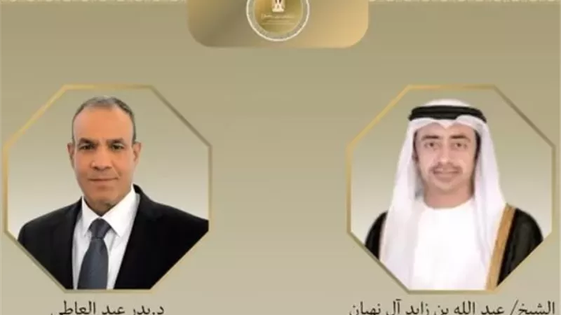وزير الخارجية ونظيره الإماراتي يبحثان دعم تهدئة الأوضاع في السودان