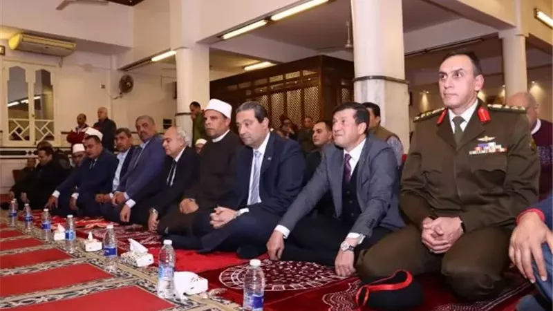محافظ دمياط يشهد إحتفال الأوقاف بليلة النصف من شعبان