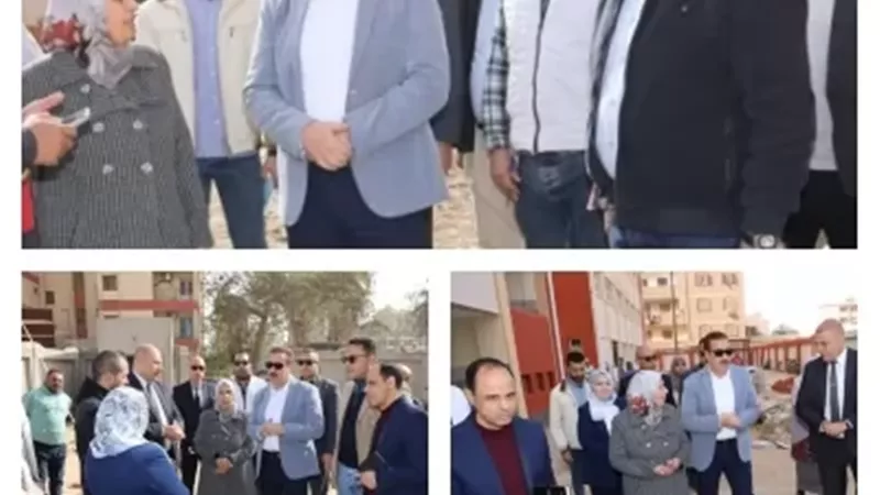 مدرسة مصر الجديدة تستقبل الطلاب في الفصل الدراسي الثاني