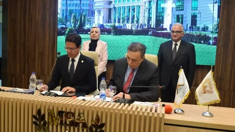 بروتوكول تعاون في البحث العلمي بين جامعتي بنها و