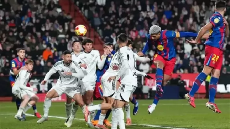 برشلونة يهزم ألباسيتي ويتأهل لنصف نهائي كأس ملك إسبانيا