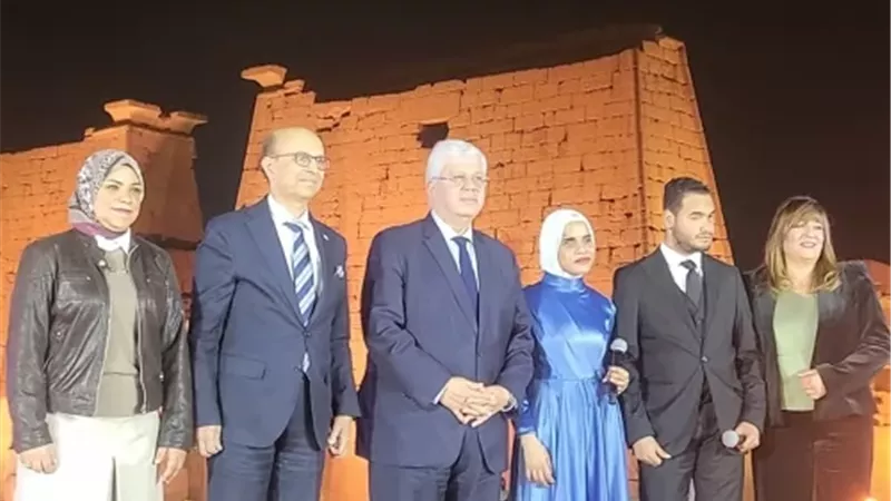 المنشاوي يشهد الحفل الختامي للمبادرة الرئاسية «تمكين»بمعبد الأقصر