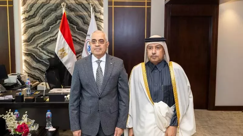 رئيس مجلس أمناء وحدة مكافحة غسل الأموال يستقبل النائب العام القطري