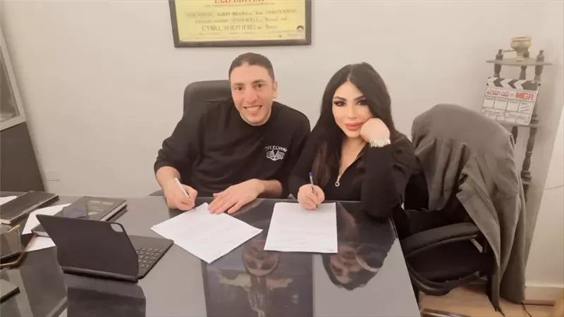 غادة إبراهيم تدخل لوكيشن 