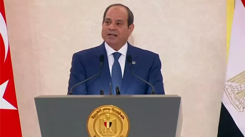 الرئيس السيسي: الشراكة الاقتصادية بين مصر وتركيا تشهد زخمًا متزايدًا