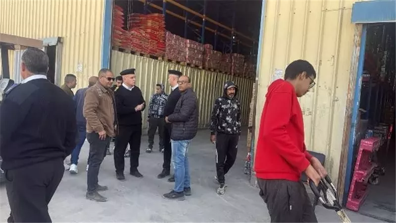 جهاز العبور الجديدة يجتاح مخالفات 