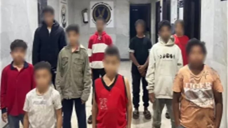 ضبط 18 شخصاً لقيامهم باستغلال 27 حدثاً فى أعمال التسول بالقاهرة