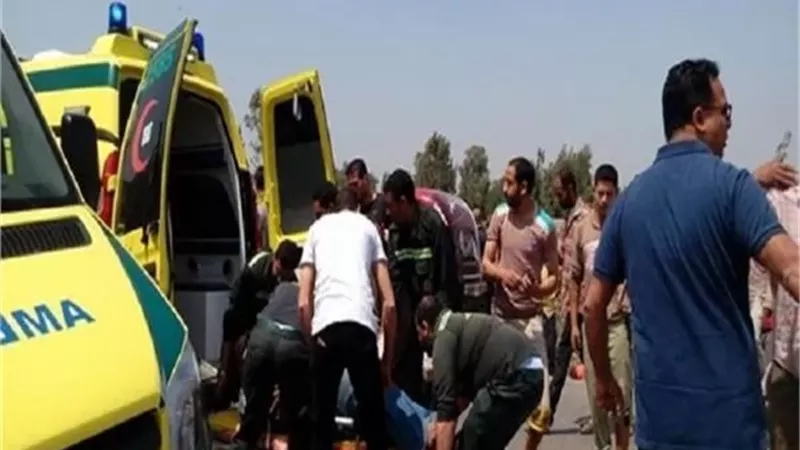 السيارة الطائشة اغتالت شاب بالعاشر من رمضان