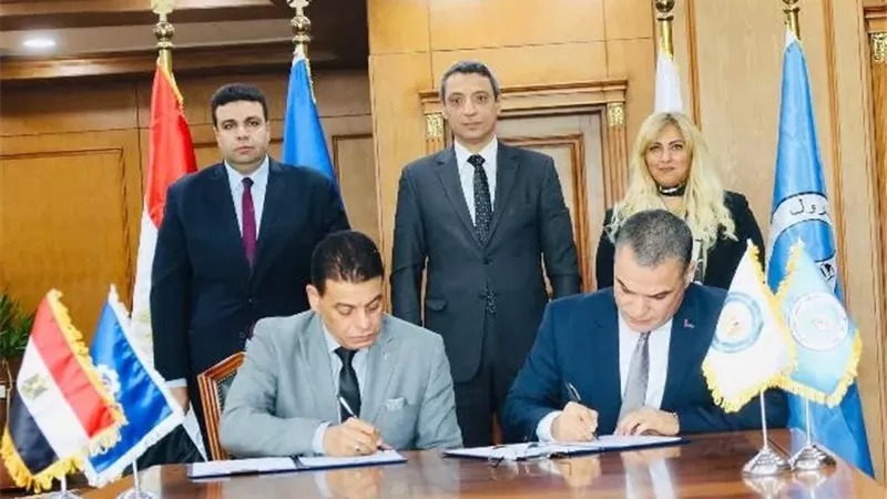 بروتوكول تعاون بين شركة النصر للبترول ومديرية التضامن الاجتماعي