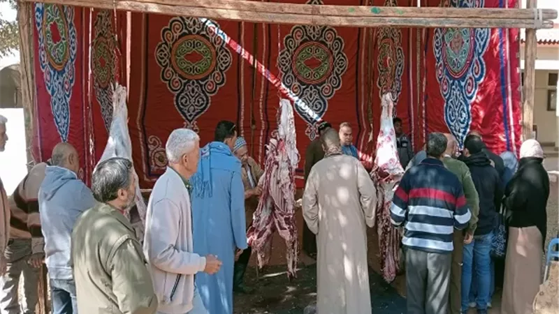 وكيل التعليم بأسيوط يتفقد معرض منتجات المدارس الزراعية
