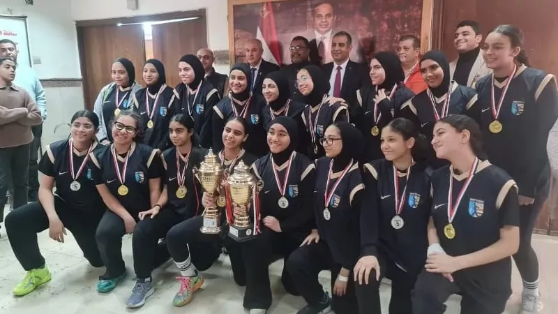 وكيل شباب القليوبية يشيد بتفوق لاعبات السلة ويؤكد استمرار دعم الموهوبات
