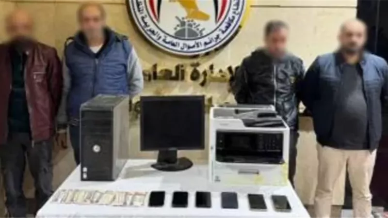 عصابة الأربعة انتحلت صفة موظفين بشركة الغاز والأمن ضبطهم
