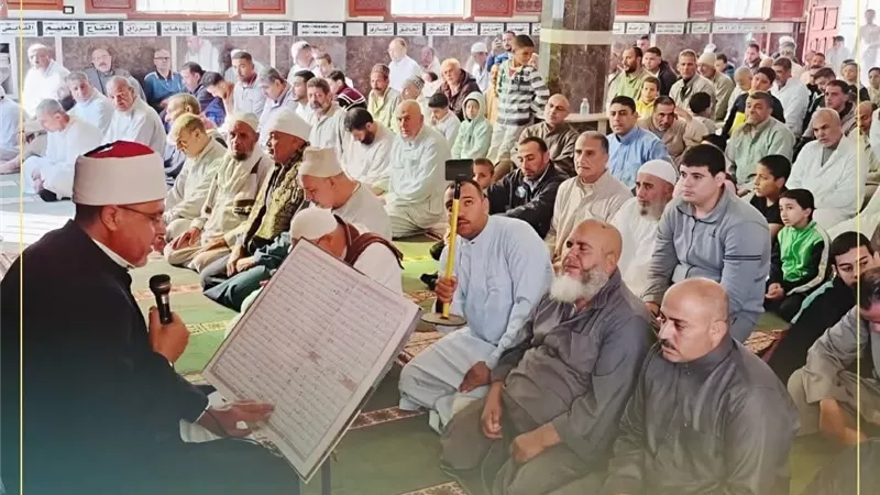 أوقاف كفر الشيخ: مقارئ الجمهور تصدح بالقرآن في رحاب بيوت الله