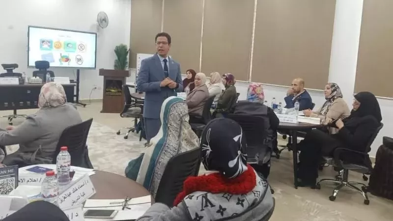 رئيس جامعة بنها يفتتح دورة إعداد المدربين (TOT)