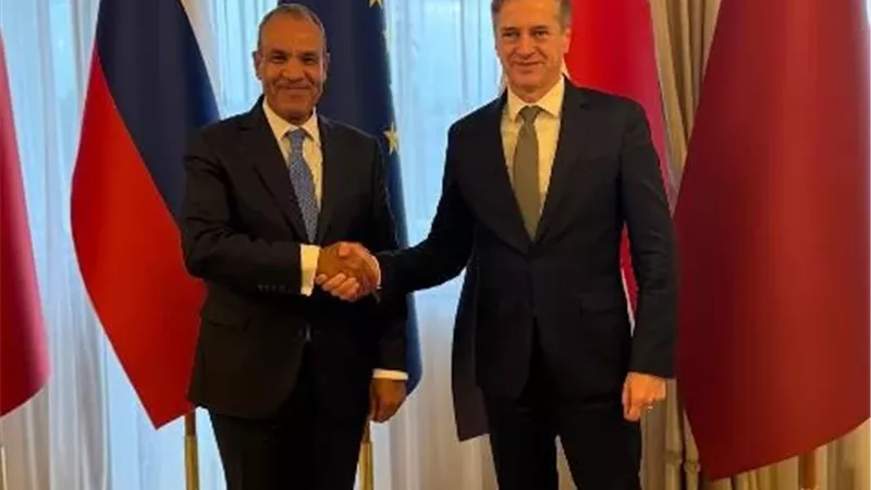 وزير الخارجية يبحث مع رئيس وزراء سلوفينيا التطورات الإقليمية والدولية