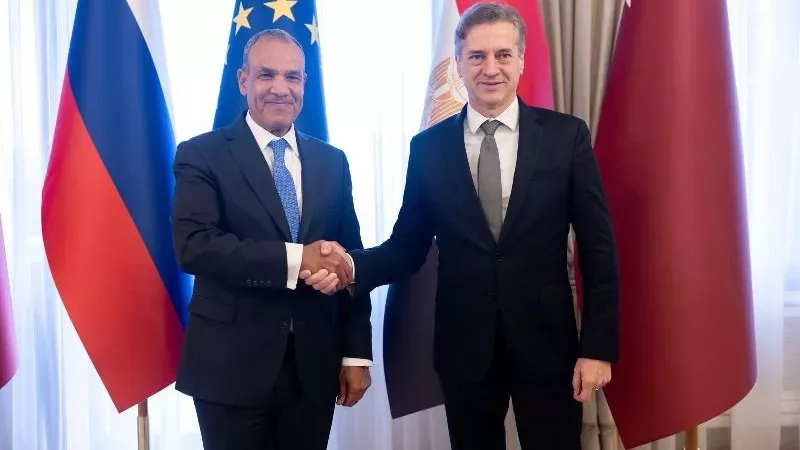 وزير الخارجية يبحث مع رئيس وزراء سلوفينيا تعزيز العلاقات الثنائية