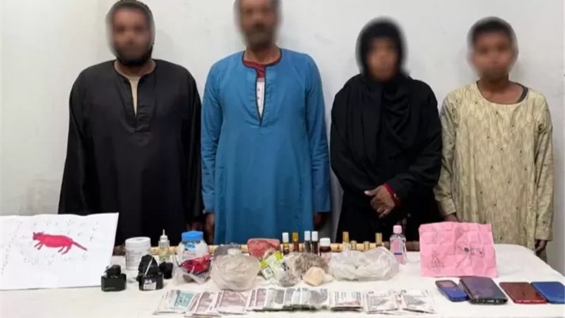 ضبط 4 دجالين بتهمة النصب على المواطنين بزعم العلاج الروحاني