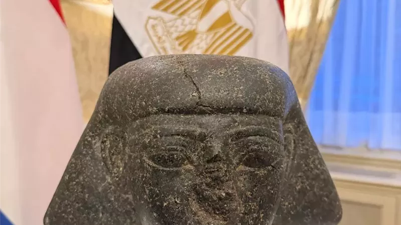 مصر تُعرب عن خالص تقديرها لحكومة هولندا لإعادتها القطعة الأثرية