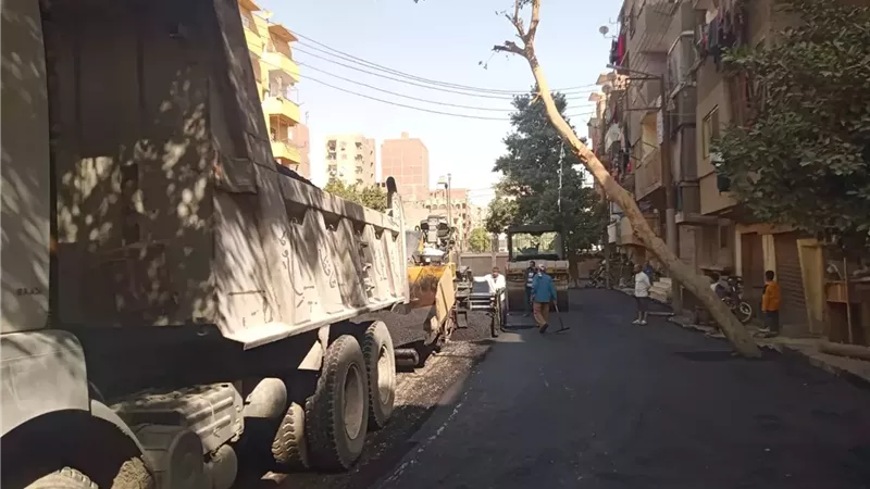 محافظ أسيوط: رصف شارع 25 المتفرع من جسر السلطان
