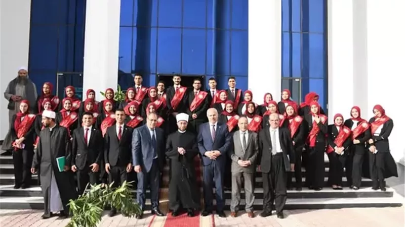 استقبال حافل لوزير الأوقاف خلال زيارته لجامعة قناة السويس..صور