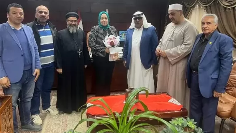 مديرة تعليم جنوب سيناء تستقبل وفد من مجلس أمناء إدارة الطور