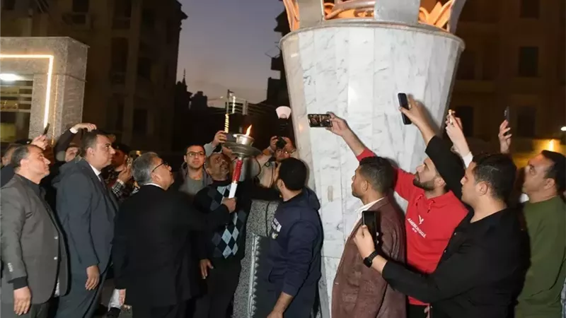 الدقهلية تحتفل بعيدها الـ 776 والمحافظ يوقد شعلة البدء