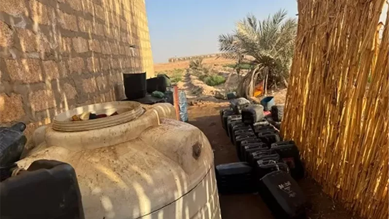 إحباط محاولة تهريب 42 ألف لتر مواد بترولية بأبوتشت