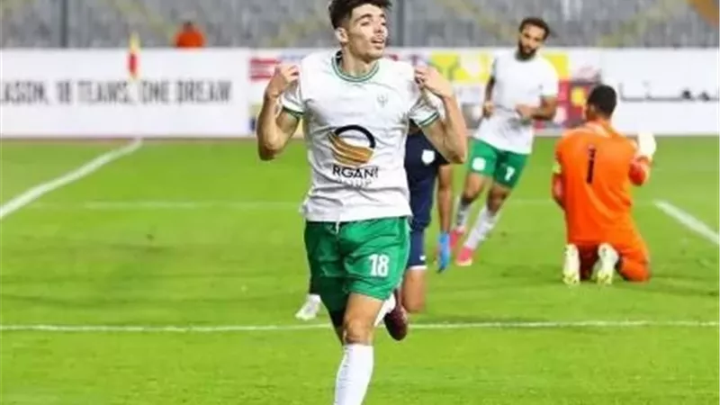 دغموم يمنح المصري هدف ثاني فى مرمي كايزر تشيفز
