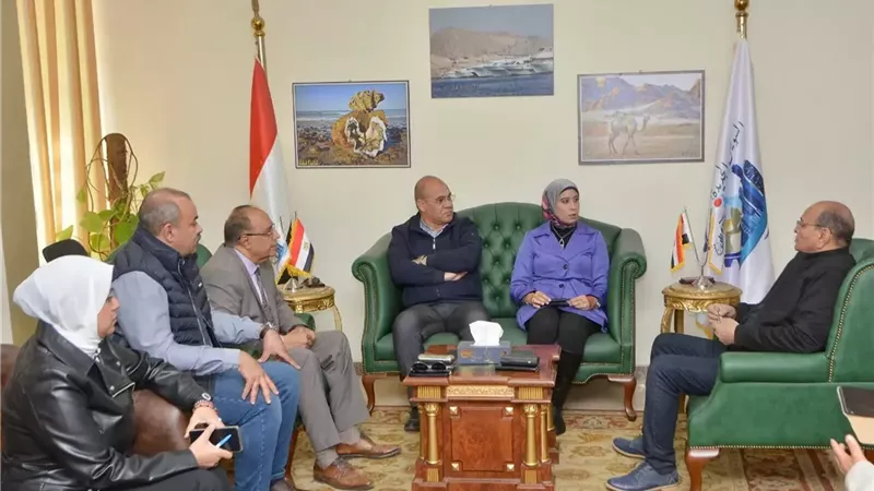 اسماء مخلوف تستقبل وفدًا برلمانيًا لبحث اليات دفع التنمية
