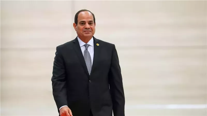 الرئيس عبد الفتاح السيسى يصل إلى العاصمة الإماراتية أبو ظبي