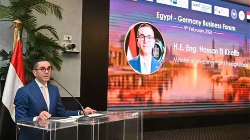 الخطيب: العلاقات الاقتصادية بين مصر وألمانيا تاريخية ومبنية على الثقة