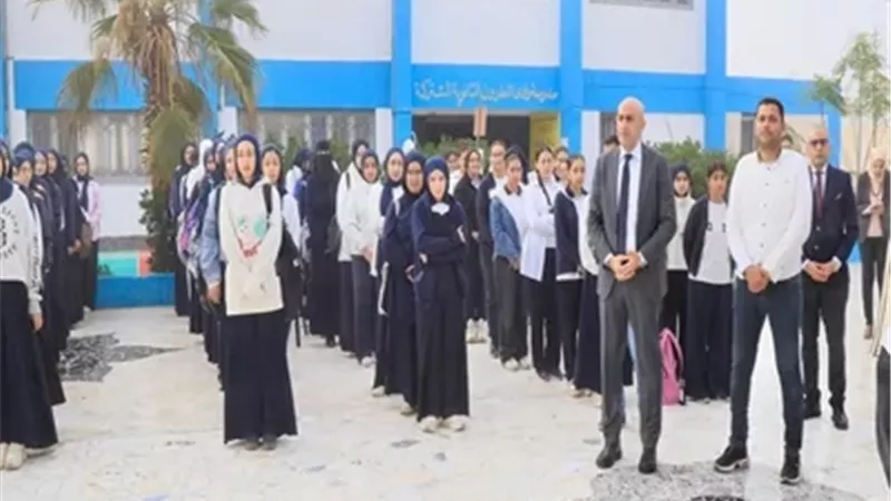 وزير التعليم يتفقد مدارس البحيرة في أولى جولاته بالترم الثاني