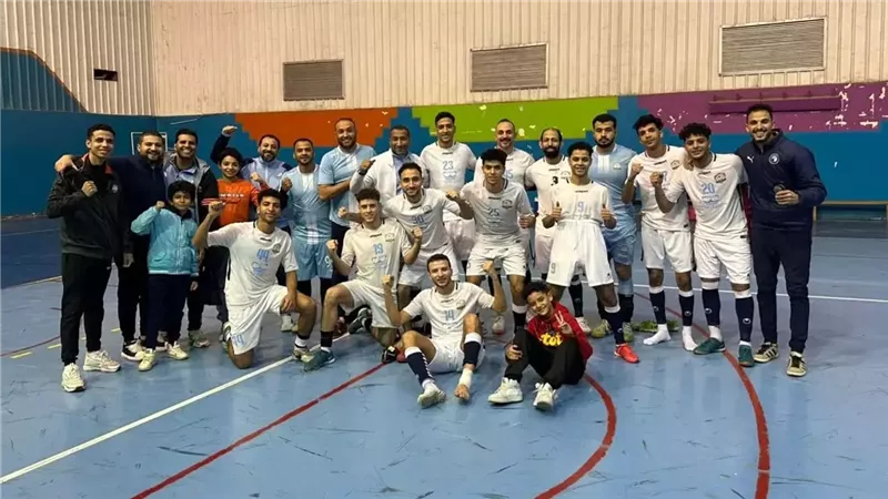 فوز فريق صالات المنيا على مركز شباب كرداسة