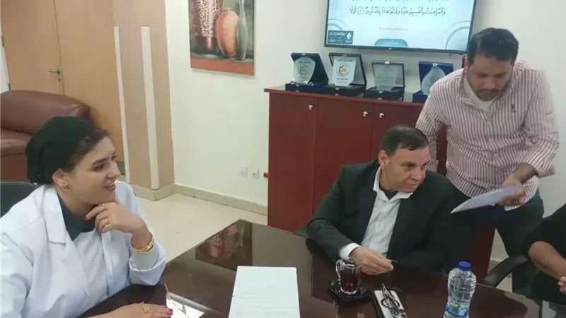 تجهيز قسم رعاية إضافي بمستشفى الخانكة