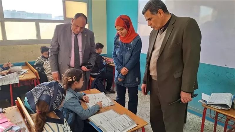 قيادات تعليم القليوبية تزور مدارس الخانكة لدعم الانضباط والتميز