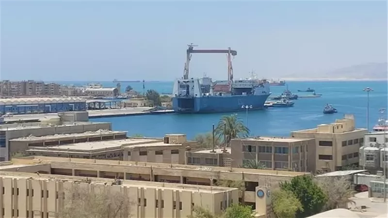 موانئ البحر الأحمر تستقبل 1140 شاحنة وتداول 2000 طن بضائع