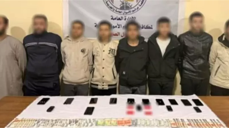 سقوط 8 متهمين بالنصب على عملاء البنوك بالمنيا