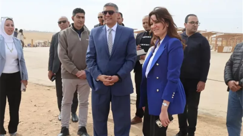 محافظ الجيزة يفتتح معرض الحرف اليدوية والتراثية بالأهرامات