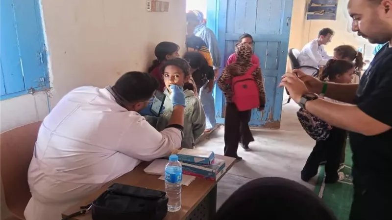 الجبهة الوطنية تنظم قافلة طبية مجانية لوديان شرم الشيخ